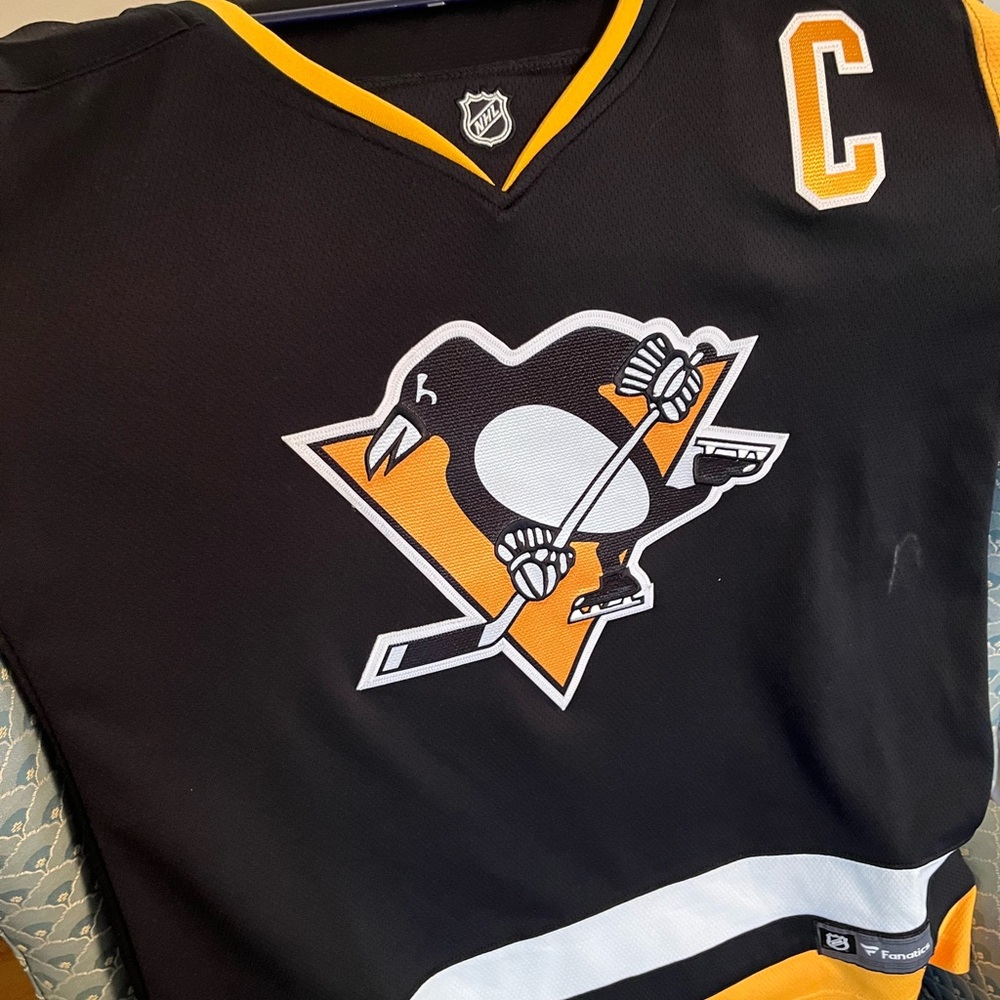 Official NHL Pittsburgh Penguins Sydney Crosby jersey
